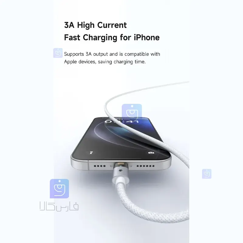 کابل شارژ سریع Lightning مک‌دودو CA-691 | فارس کالا