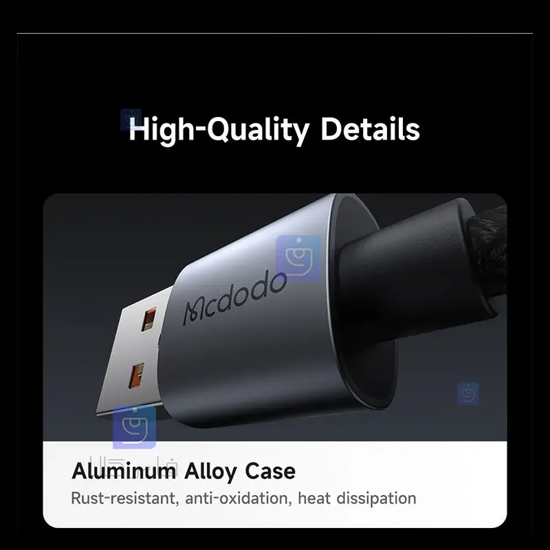 کابل شارژ سریع Lightning مک‌دودو CA-691 | فارس کالا