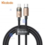 کابل شارژ سریع تایپ سی به لایتنینگ 36 وات کارپلی مدل MCDODO CA-694