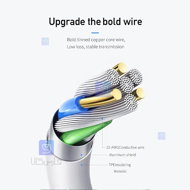 کابل شارژ سریع تایپ سی به لایتنینگ 36 واتی مدل MCDODO CA-7290 | فارس کالا