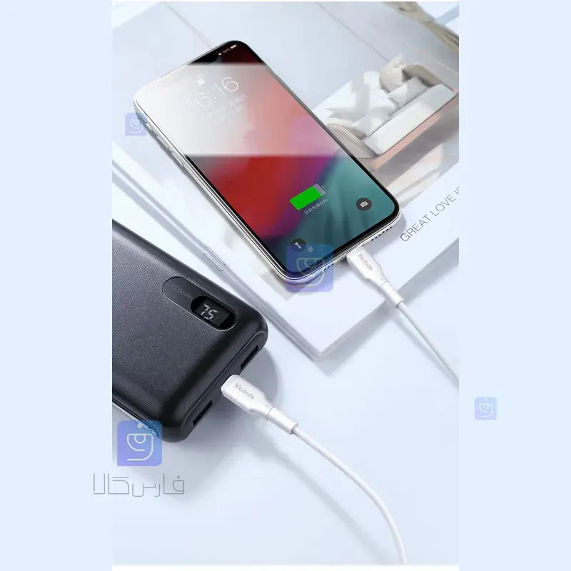 کابل شارژ سریع تایپ سی به لایتنینگ 36 واتی مدل MCDODO CA-7290 | فارس کالا
