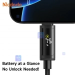 کابل شارژ سریع تایپ سی به تایپ سی 100 واتی مدل MCDODO CA-8000