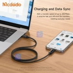 کابل شارژ سریع تایپ سی به تایپ سی 100 واتی مدل MCDODO CA-8000