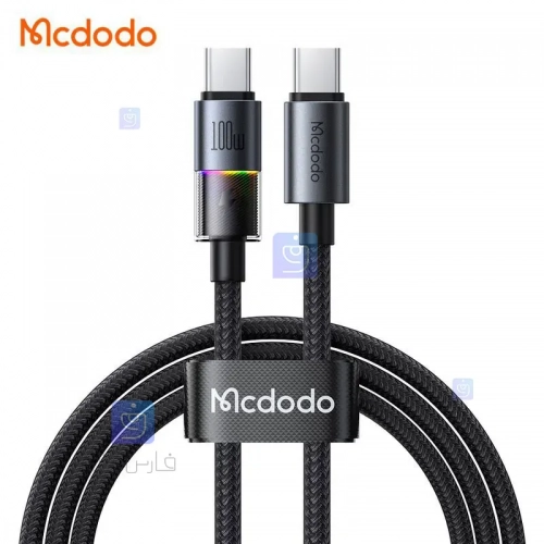 کابل شارژ سریع تایپ سی به تایپ سی 100 وات مدل MCDODO CA-8200