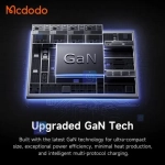 شارژر آداپتور دیواری 3 پورت 67 وات مک دودو مدل MCDODO CH-0970