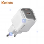 شارژر آداپتور دیواری مینی 45 واتی دو پورت مدل MCDODO CH-100