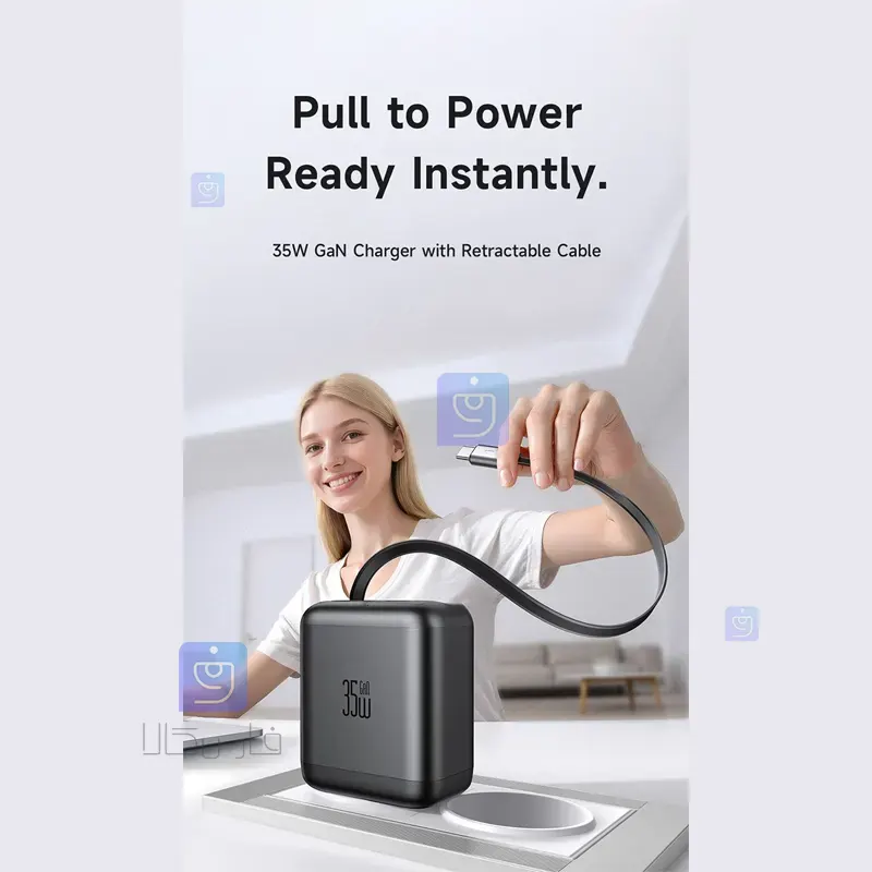 شارژر آداپتور دیواری 3پورت 35وات مک دودو مدل MCDODO CH-1280 GaN MCDODO CH 1280 GaN FreeGo 35w 1 خرید شارژر آداپتور دیواری 3پورت 35وات مدل MCDODO CH-1280 GaN | فارس کالا