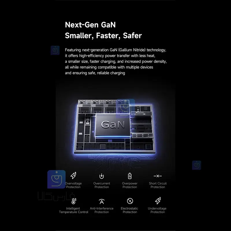 شارژر آداپتور دیواری 3پورت 35وات مک دودو مدل MCDODO CH-1280 GaN MCDODO CH 1280 GaN FreeGo 35w 10 خرید شارژر آداپتور دیواری 3پورت 35وات مدل MCDODO CH-1280 GaN | فارس کالا