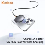 شارژر وایرلس 15 وات مگنتی مدل MCDODO CH-2860 Qi2
