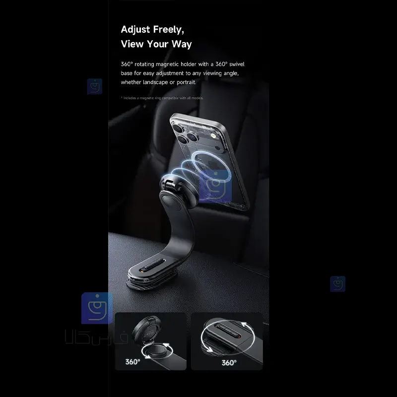 خرید هولدر وایرلس شارژ مگنتی خم شونده مک دودو CH-6290 | فارس کالا