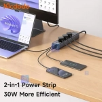 آداپتور شارژر و چند راهی محافظ برق مدل MCDODO GaN CH-0620