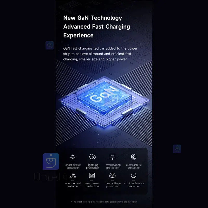 آداپتور شارژ +چندراهی محافظ برق مک‌دودو CH-0620 | فارس کالا