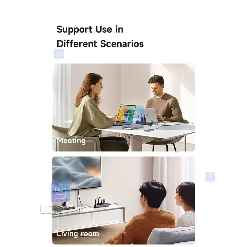 آداپتور شارژ +چندراهی محافظ برق مک‌دودو CH-0620 | فارس کالا