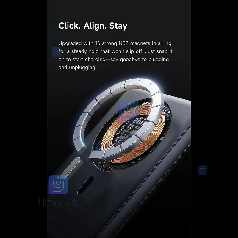 خرید پاوربانک وایرلس مگنتی MCDODO MC-8361 | فارس کالا