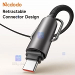 بند آویز موبایل و کابل شارژ سریع تایپ سی به تایپ سی مدل MCDODO CA-683