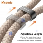 بند آویز موبایل و کابل شارژ سریع تایپ سی به تایپ سی مدل MCDODO CA-683