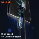 کابل شارژ USB به تایپ سی 100 واتی مک‌دودو مدل MCDODO CA-8180