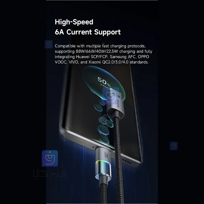 کابل شارژ USB به تایپ سی مک‌دودو مدل CA-8180 | فارس کالا