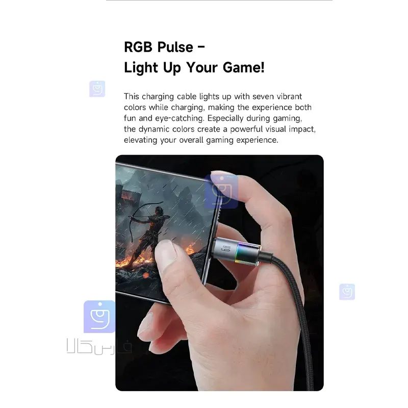 کابل شارژ USB به تایپ سی مک‌دودو مدل CA-8180 | فارس کالا