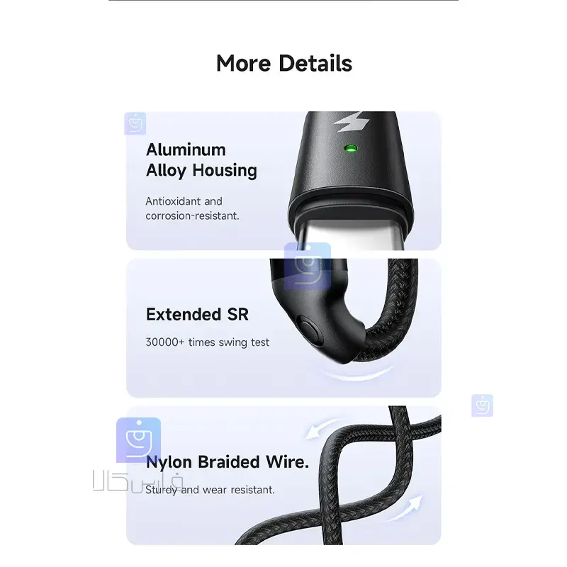 کابل شارژ موبایل و ساعت سامسونگ مدل MCDODO CA-4170 | فارس کالا