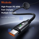 کابل شارژ موبایل و ساعت سامسونگ واچ 60 وات مدل MCDODO CA-4170