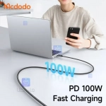کابل شارژ سریع تایپ سی به تایپ سی کارپلی مدل MCDODO CA-5610