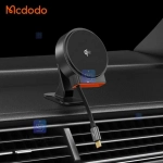 هولدر وایرلس شارژر 15 وات + شارژر فندکی مدل MCDODO CH-009