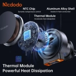 هولدر وایرلس شارژر 15 وات + شارژر فندکی مدل MCDODO CH-009