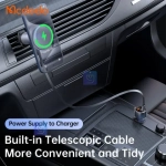 هولدر وایرلس شارژر 15 وات + شارژر فندکی مدل MCDODO CH-009