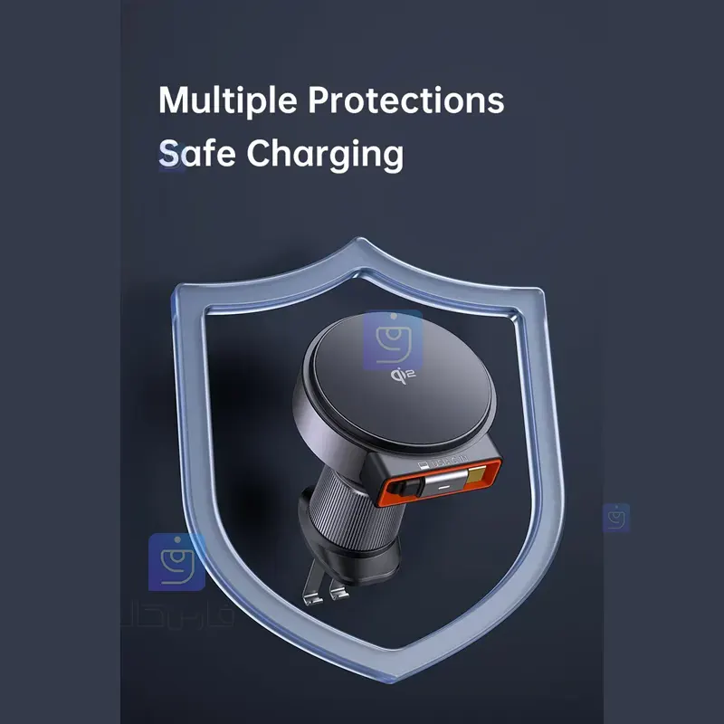 هولدر شارژر وایرلس 15 وات مک‌دودو CH-009 | فارس کالا