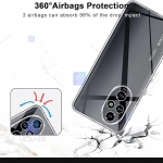 قاب شفاف ژله ای محافظ لنز دار آنر 200