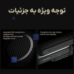 گارد فیبر آرامید نیلکین CarboProp Magnetic MagSafe Transparent Lens آیفون 17 پرو مکس