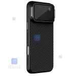 گارد فیبر آرامید نیلکین CarboProp Magnetic MagSafe Transparent Lens آیفون 17 پرو مکس