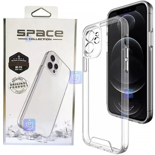 قاب پشت کریستالی محافظ لنز دار Space Collection گوشی آیفون 11
