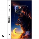 برچسب پشت فانتزی گوشی هوآوی Pura 80 Ultra