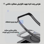 قاب دودی مگ سیف نیلکین Super Frosted Shield Pro Magnetic Clear case گوگل پیکسل 10 پرو