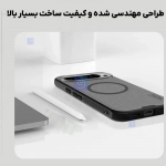 قاب دودی مگ سیف نیلکین Super Frosted Shield Pro Magnetic Clear case گوگل پیکسل 10 پرو