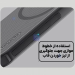 قاب دودی مگ سیف نیلکین Super Frosted Shield Pro Magnetic Clear case گوگل Pixel 10 Pro XL