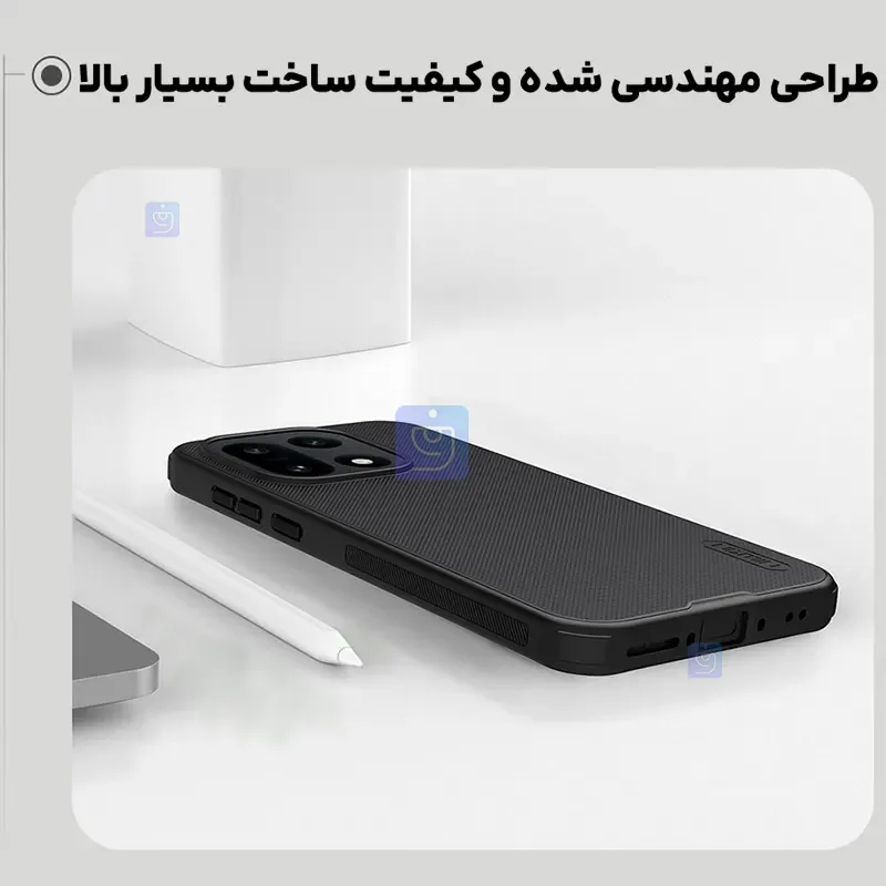 گارد نیلکین Super Frosted Shield Pro گوشی وان پلاس 15 nillkin super frosted shield pro matte cover case for oneplus 15 20 گارد نیلکین Super Frosted Shield Pro گوشی وان پلاس 15