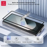 قاب رینگی همراه با گلس بیرونی XUNDD Ultra-Thin Rotatable سامسونگ Z Fold 7