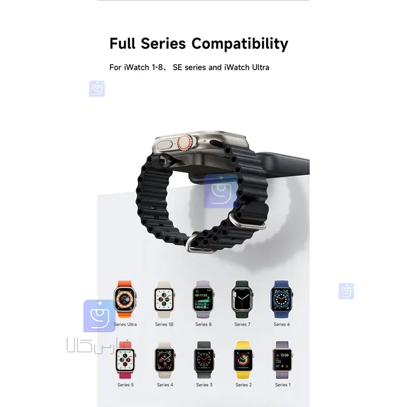 شارژر مگنتی پرتابل اپل واچ مکدودو مدل MCDODO CH-2062 Apple Watch Magnetic Charger MCDODO CH 2062 1 9 شارژر مگنتی پرتابل اپل واچ مکدودو مدل CH-2062 | فارس کالا