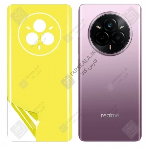 برچسب پشت نانو شفاف Realme 14 Pro