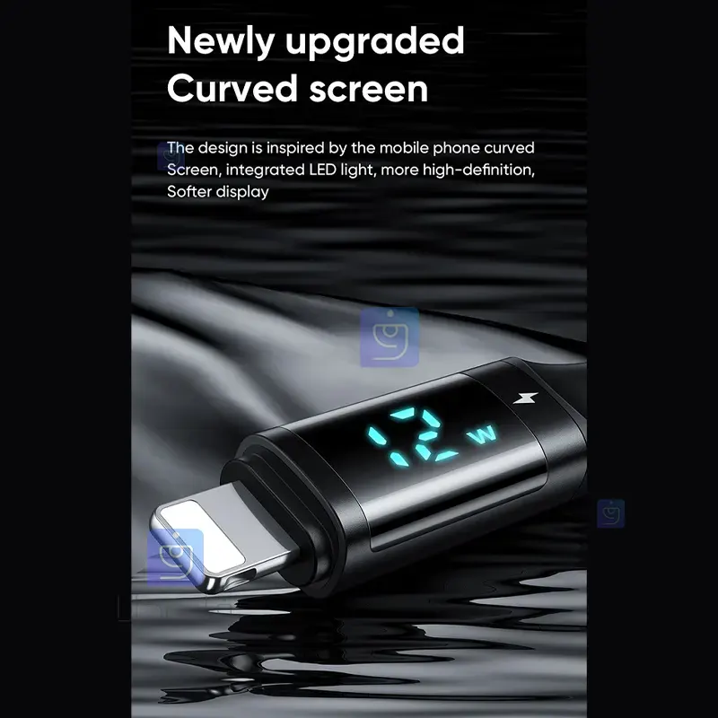 کابل شارژ و انتقال داده لایتنینگ 3 آمپر مکدودو مدل MCDODO CA-1060 MCDODO CA 1060 Lightning Charging and Data Cable 3 کابل لایتنینگ مکدودو CA-1060 | شارژ سریع 3 آمپر | فارس کالا