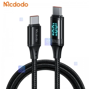 کابل شارژ و انتقال داده 100W تایپ سی به تایپ سی مک‌دودو مدل MCDODO CA-1100