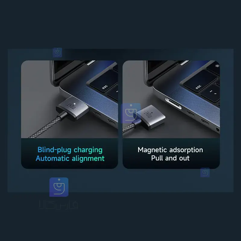 کابل شارژ مک‌بوک 140 وات مک‌دودو MCDODO CA-1470 | فارس کالا