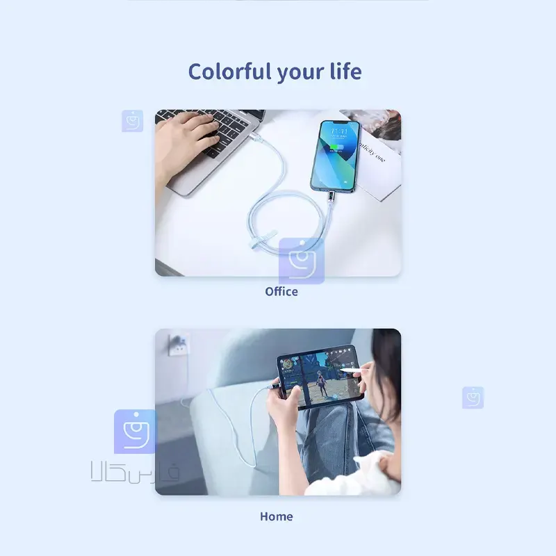 کابل شارژ سریع لایتنینگ 3 آمپر مک‌دودو CA-191 | فارس کالا