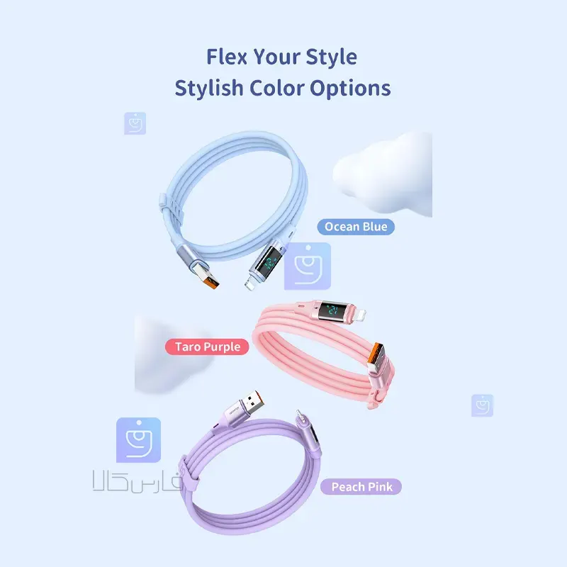 کابل شارژ سریع لایتنینگ 3 آمپر مک‌دودو CA-191 | فارس کالا