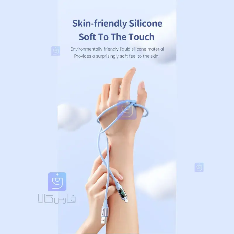 کابل شارژ سریع لایتنینگ 3 آمپر مک‌دودو CA-191 | فارس کالا