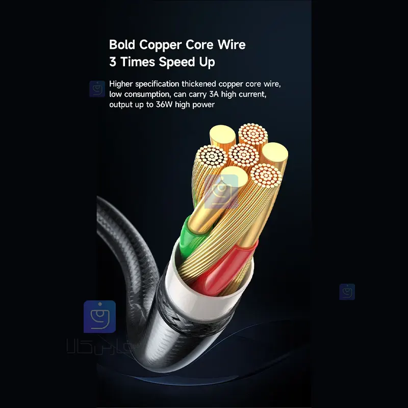 کابل شارژ لایتنینگ 36 واتی مکدودو مدل MCDODO CA-2082 MCDODO CA 2082 36W Lightning Charging Cable 1 4 کابل شارژ لایتنینگ 36 وات مکدودو مدل CA-2082 | فارس کالا