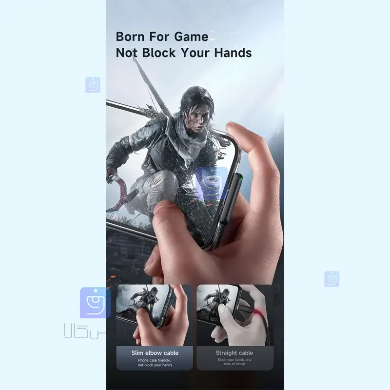 کابل شارژ سریع USB به لایتنینگ 3 آمپر مدل MCDODO CA-2790 MCDODO CA 2790 USB to Lightning Fast Charging Cable 1 11 کابل شارژ سریع USB-A به لایتنینگ مکدودو CA-2790 | فارس کالا